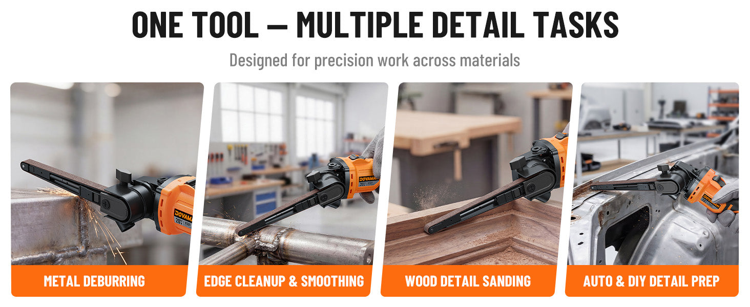 Multifunctional tool used for various detailed tasks in a workshop setting.
