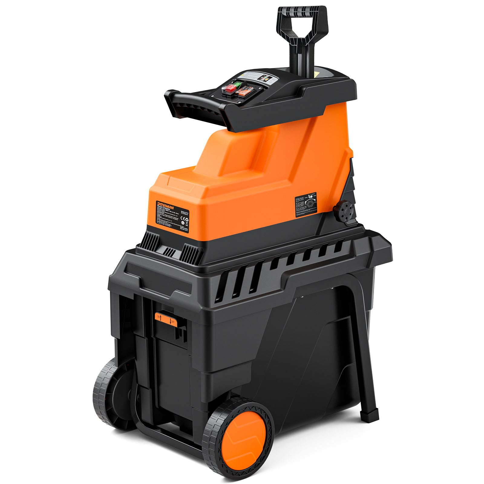 DOVAMAN GT10 Trituratore Rami, Motore Brushless da 2800W, 400Nm di Coppia