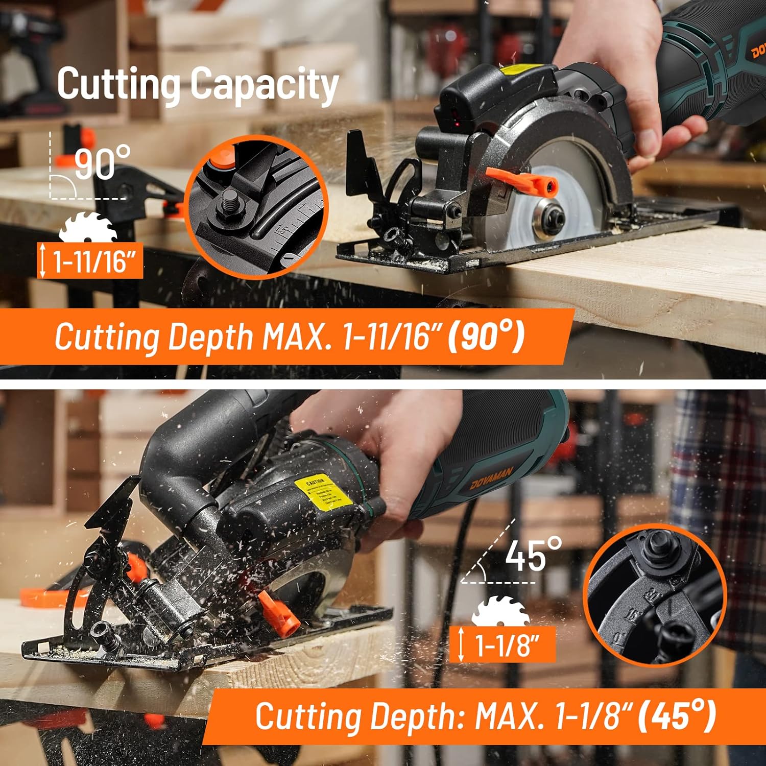 DOVAMAN MCS01A Circular Saw