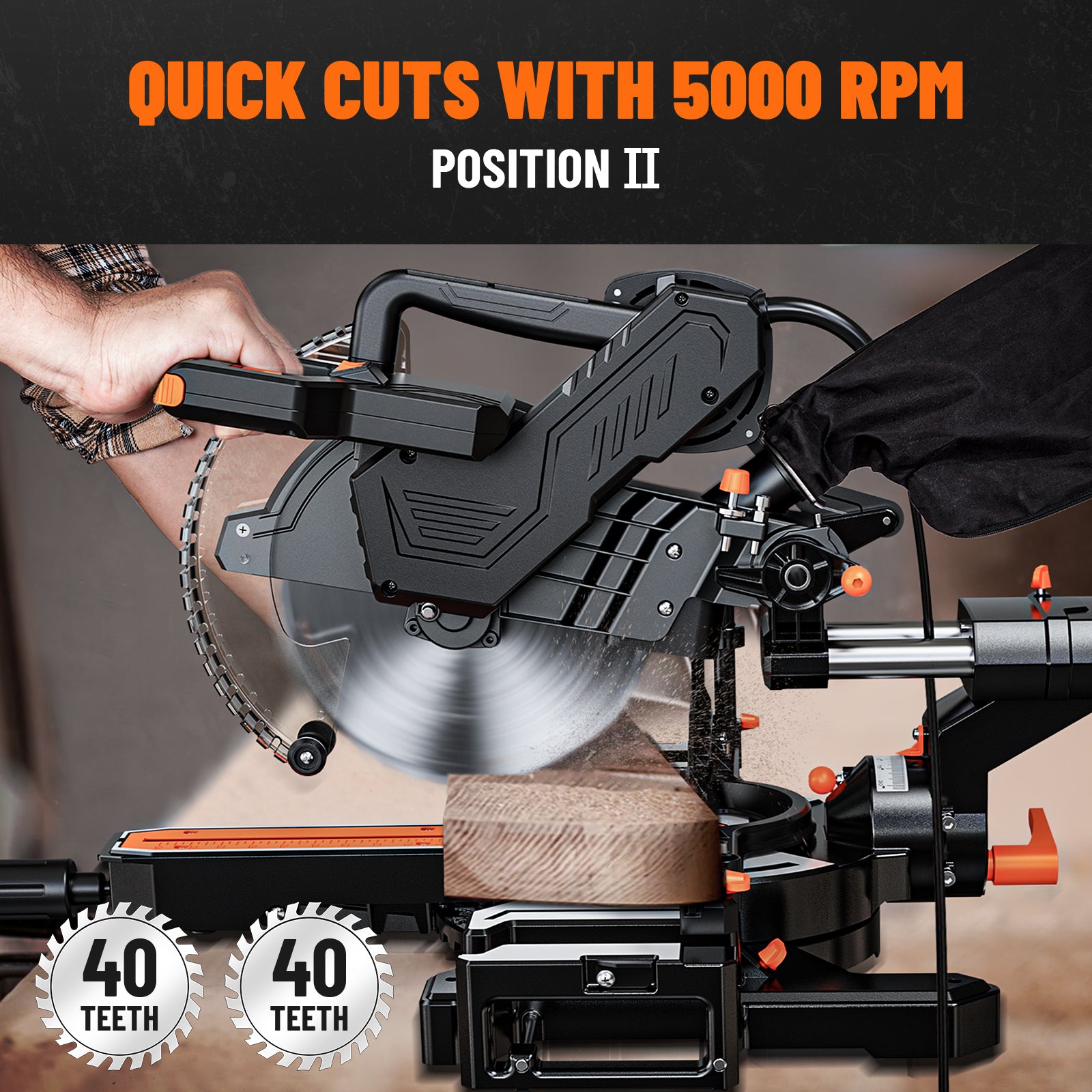 DOVAMAN DMS01C Updated 10-Inch Dual Bevel Sliding Miter Saw