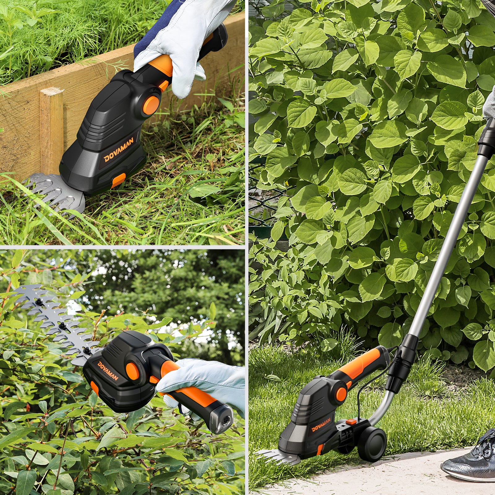 DOVAMAN GS03C 7.2V Cordless Grass Shear