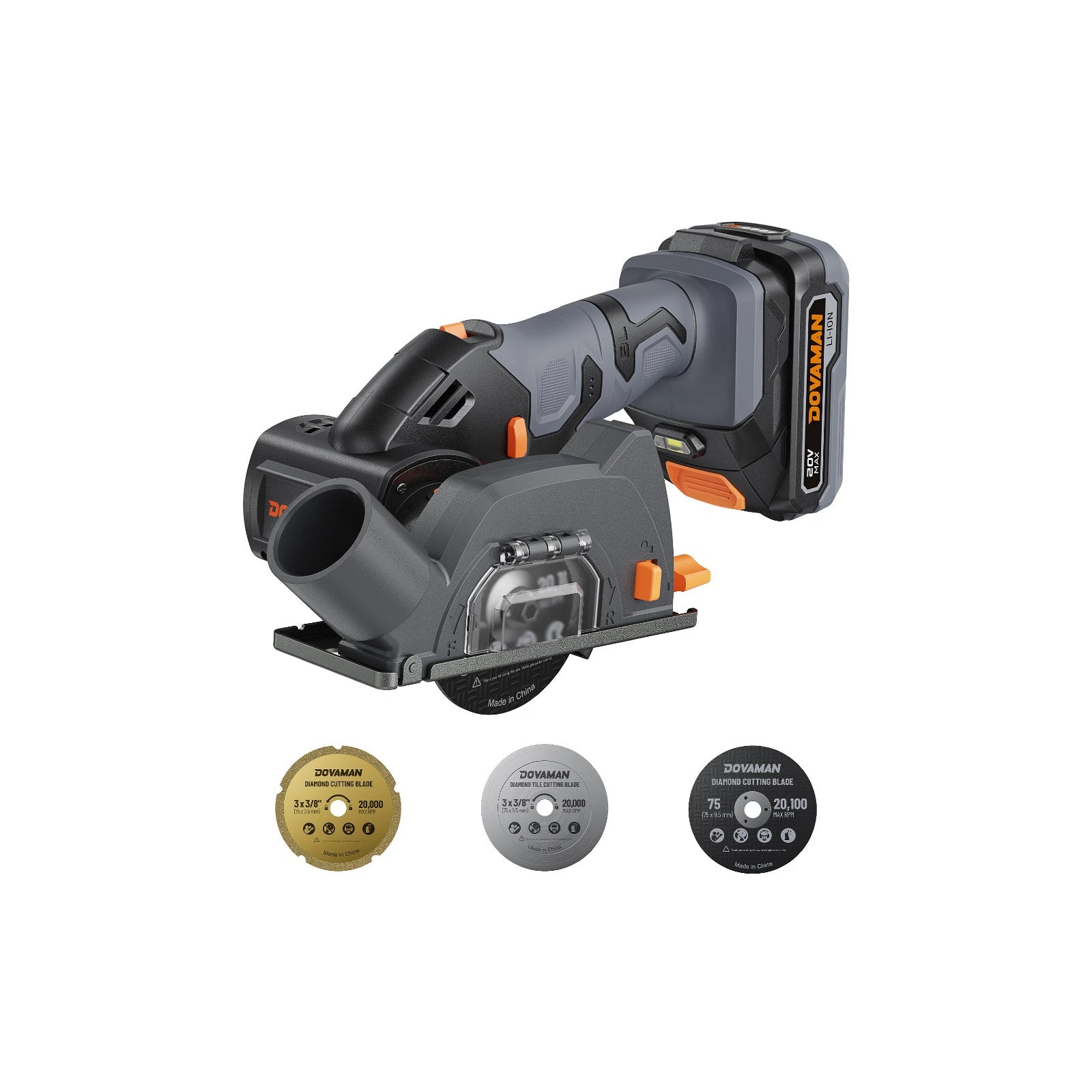 DOVAMAN DCS20A Brushless Cut-Off Tool