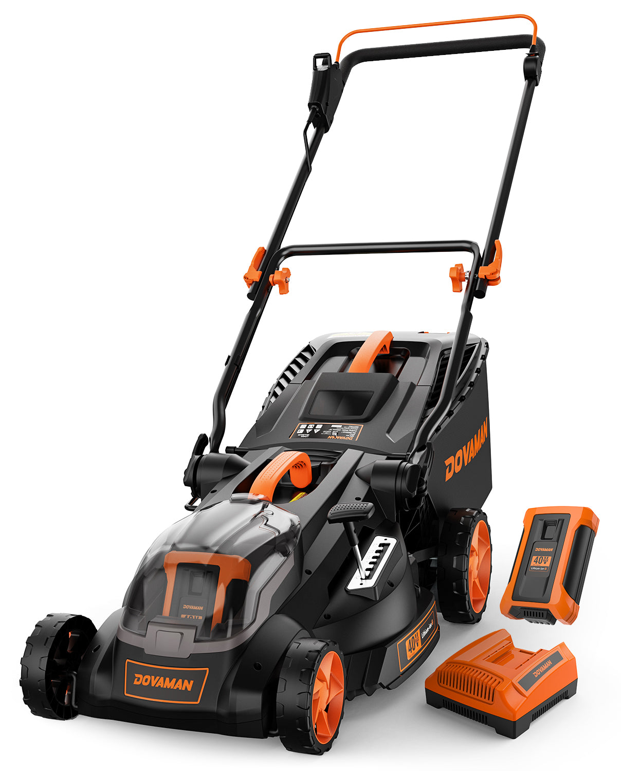 DOVAMAN LD40A 40V Max Brushless 19" Cordless Lawn Mower