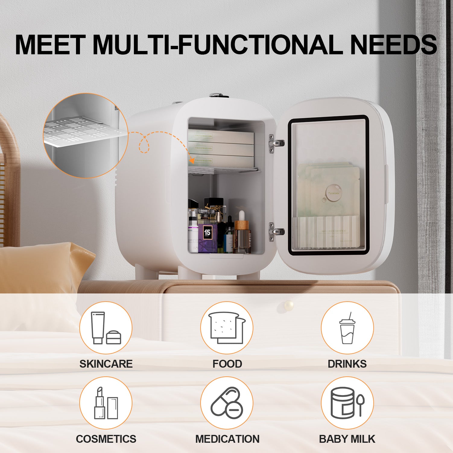 DOVAMAN DF01A Skincare Fridge