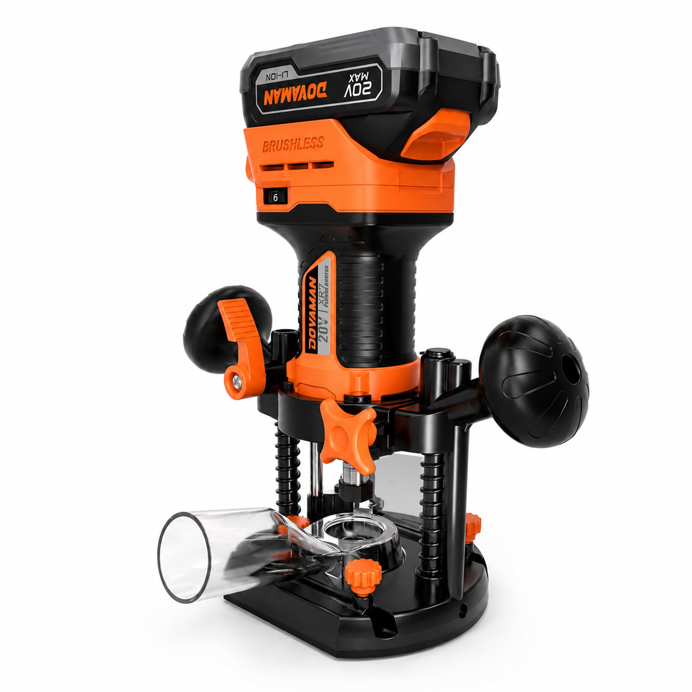 DOVAMAN XR7 20V Cordless Router Tool